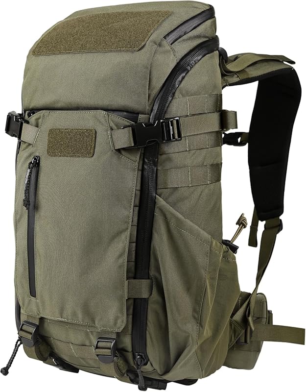 Customizable 30L Hunting Backpack with Aluminum Frame, Rifle/Bow Carry