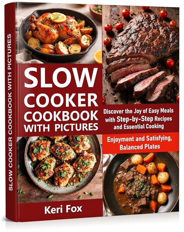 Slow Cooker Cookbook with Pictures: Easy Step-by-Step Recipes for Sati