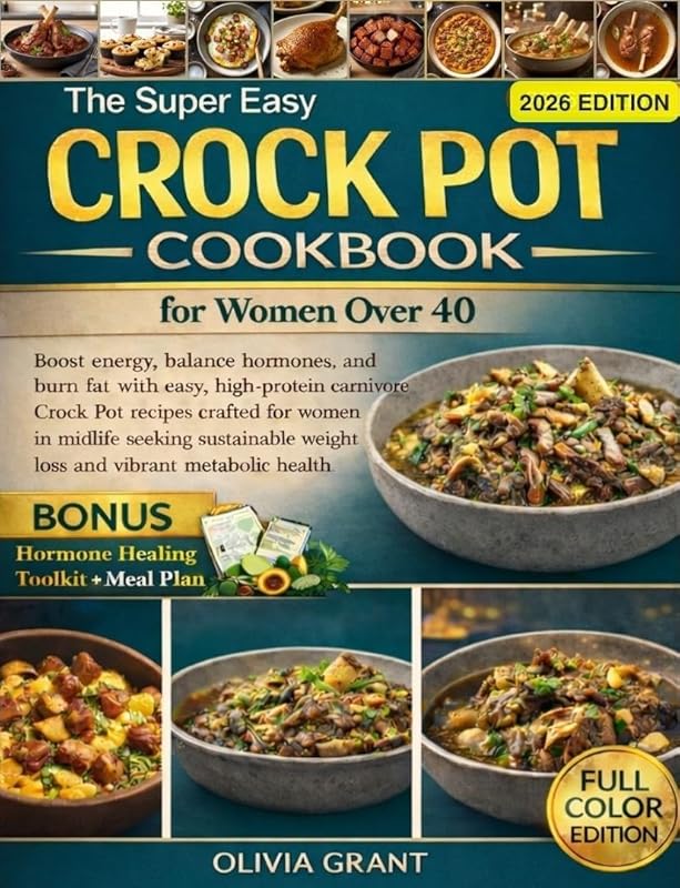 Super Easy Crock Pot Cookbook: High-Protein Carnivore Recipes for Wome
