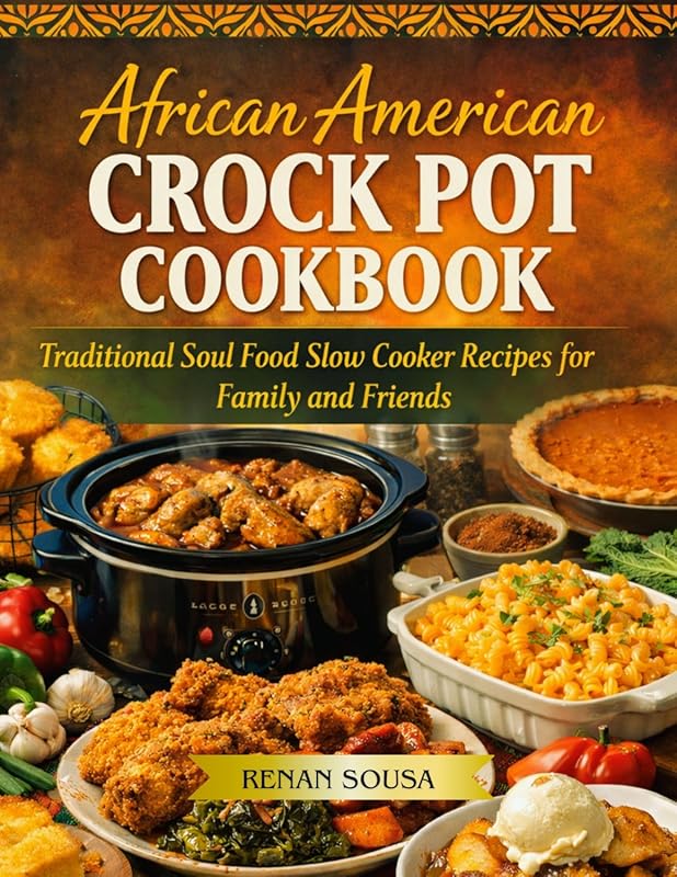African American Crockpot Cookbook: Traditional Soul Food Slow Cooker 