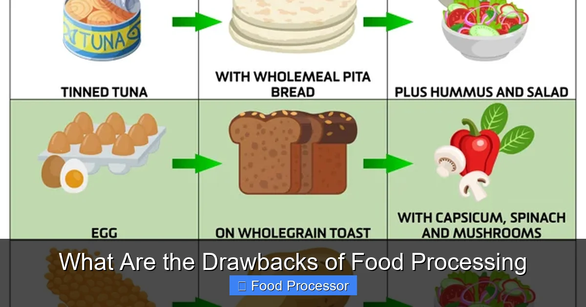 What Are the Drawbacks of Food Processing