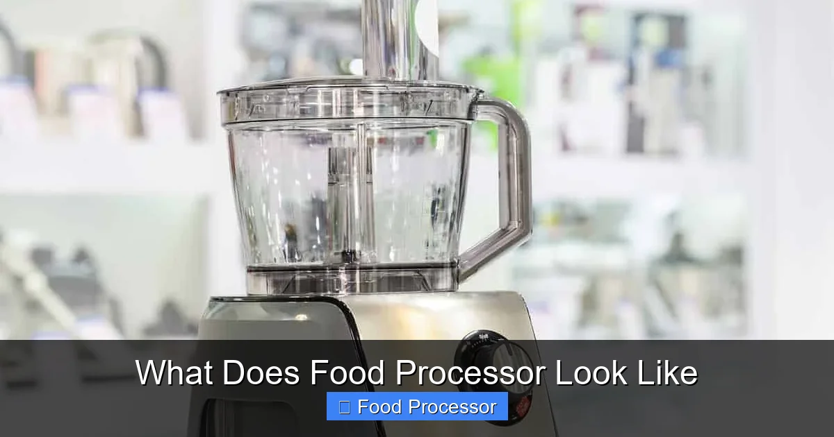 What Does Food Processor Look Like