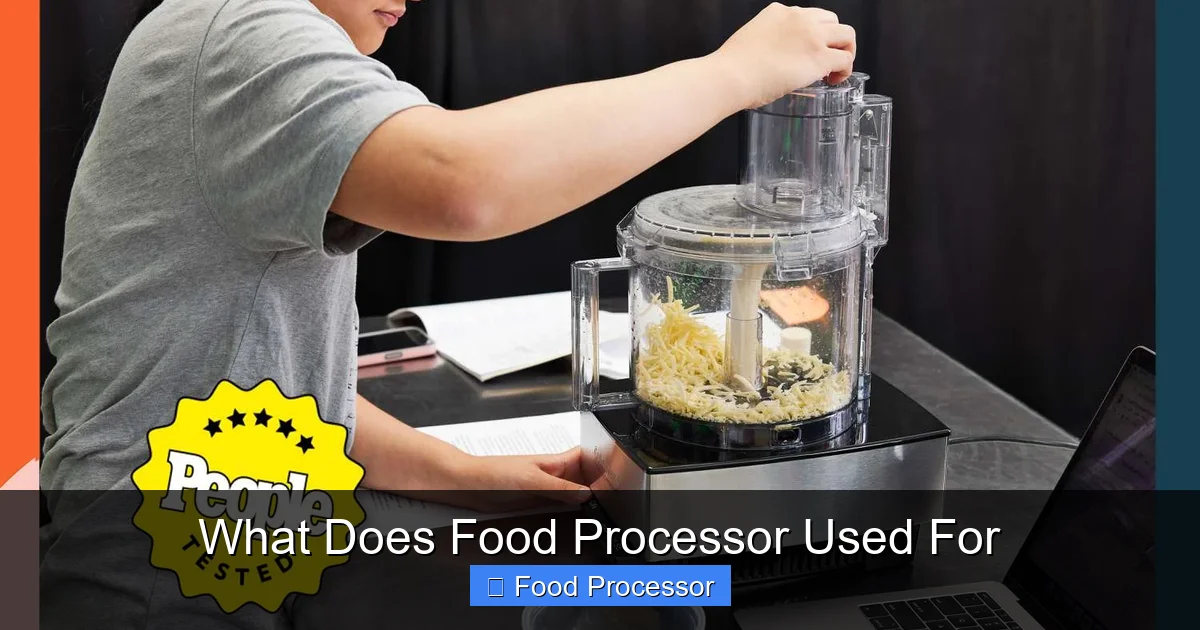 What Does Food Processor Used For