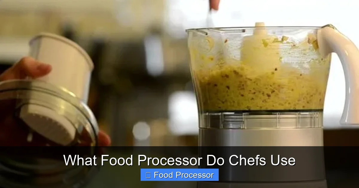 What Food Processor Do Chefs Use
