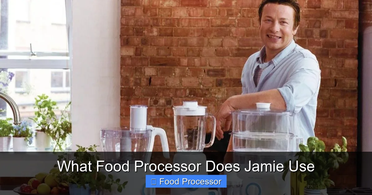 What Food Processor Does Jamie Use