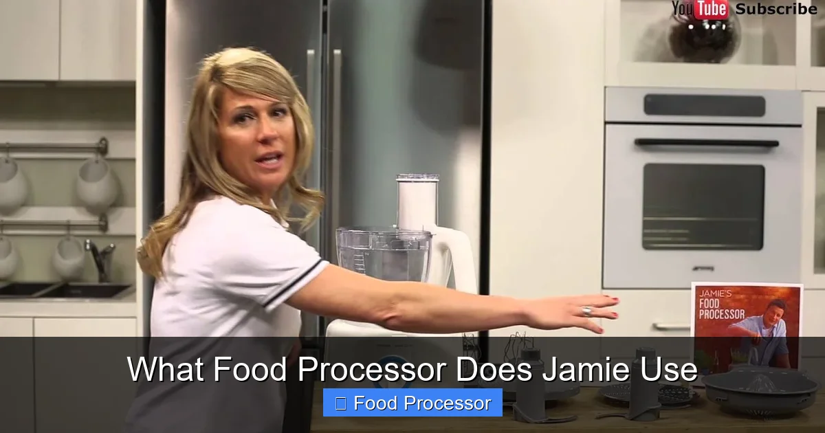 What Food Processor Does Jamie Use