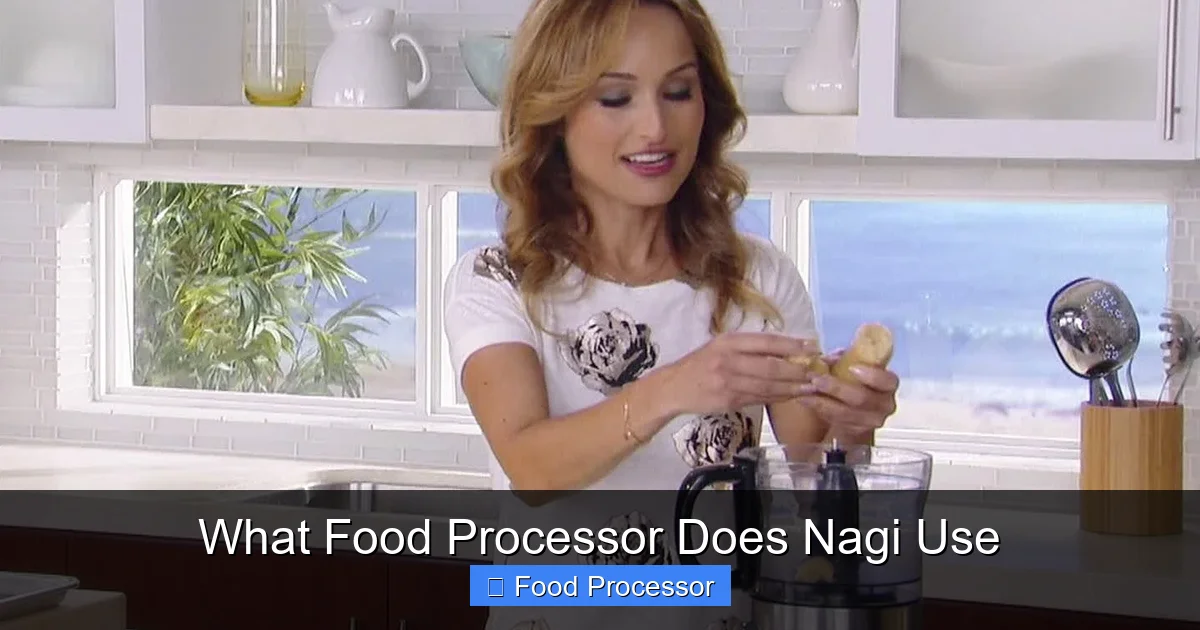 What Food Processor Does Nagi Use