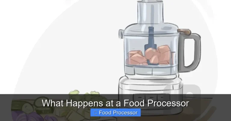 What Happens at a Food Processor