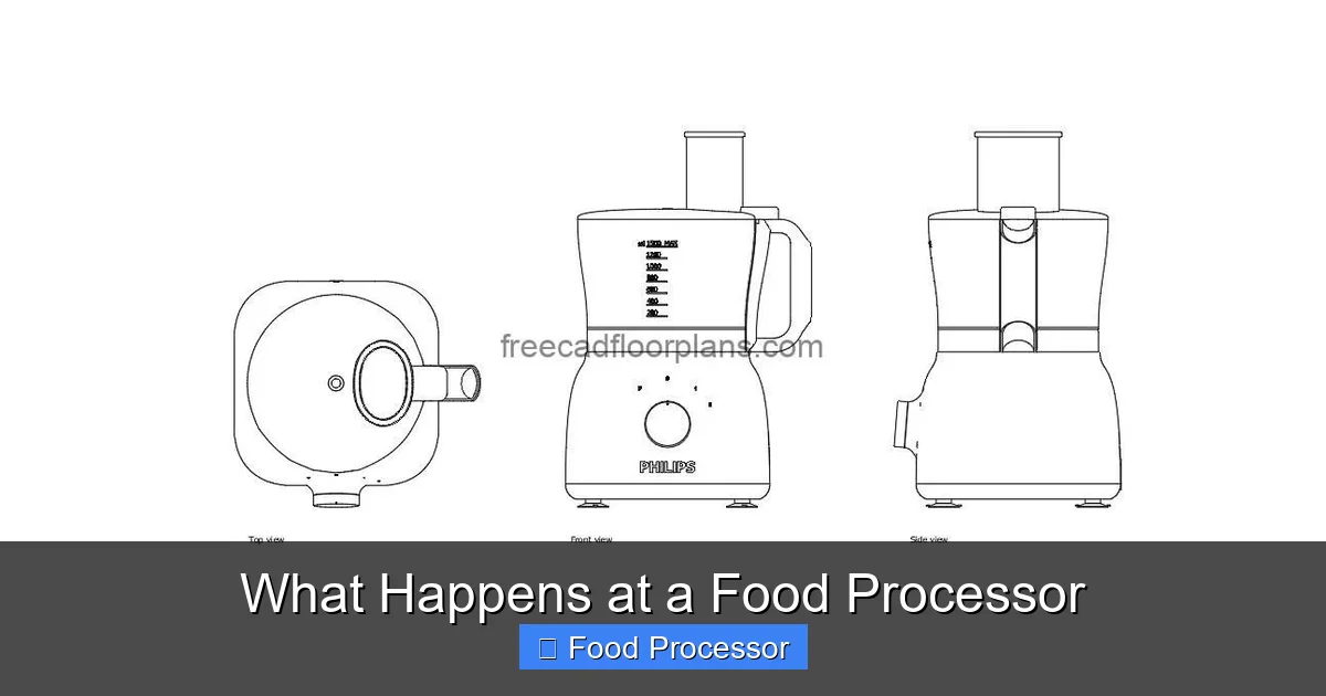 What Happens at a Food Processor