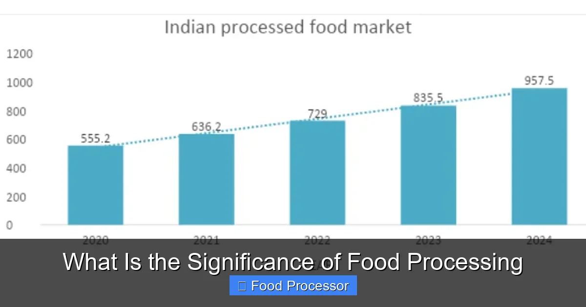 What Is the Significance of Food Processing