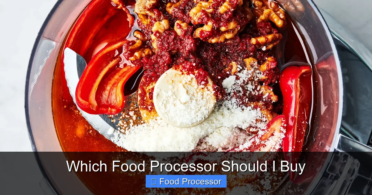 Which Food Processor Should I Buy