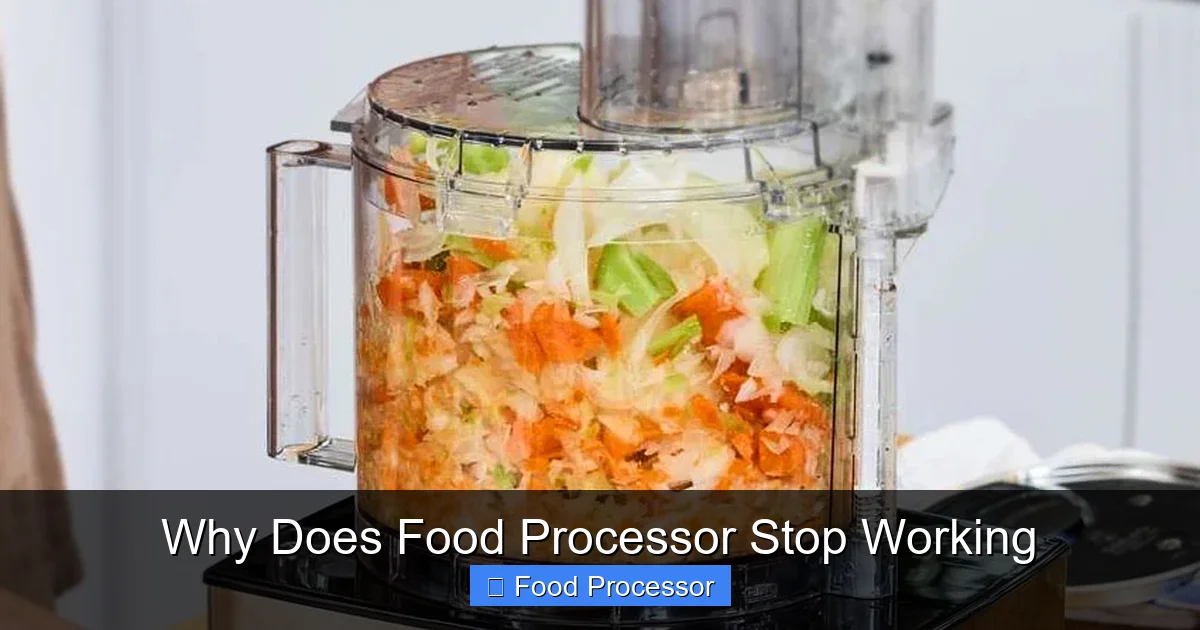 Why Does Food Processor Stop Working