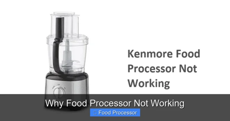 Why Food Processor Not Working