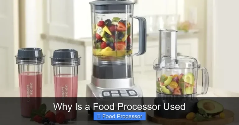 Why Is a Food Processor Used Why Is a Food Processor Used