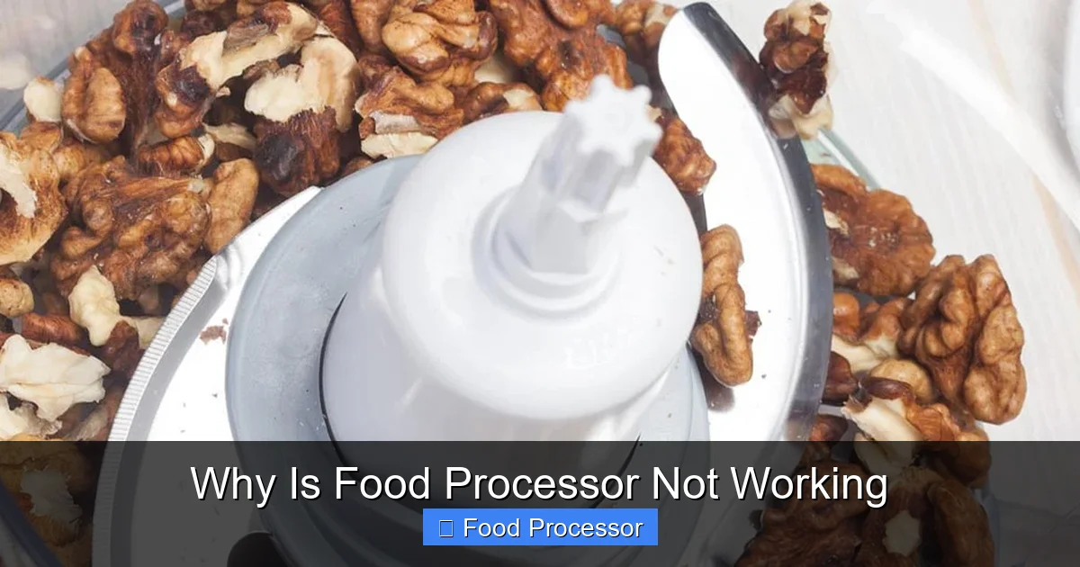 Why Is Food Processor Not Working