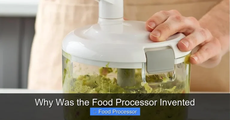Why Was the Food Processor Invented Why Was the Food Processor Invented