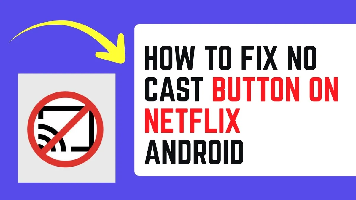 Android cast button