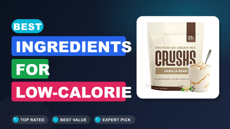 Best ingredients for low-calorie ice cream flavors