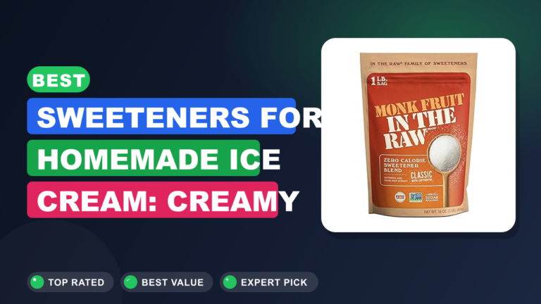 Best Sweeteners for Homemade Ice Cream: Creamy Results
