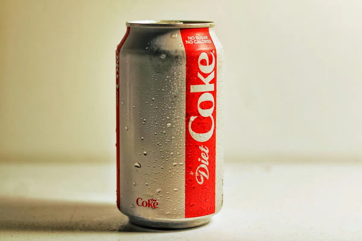 DC plain Diet Coke