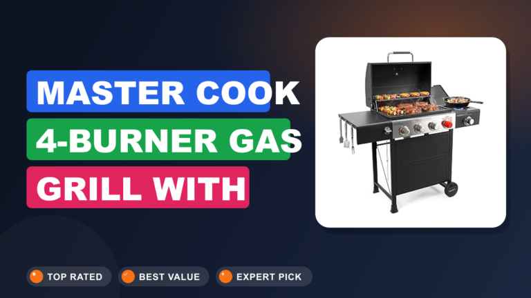 Master Cook 4-Burner Gas Grill with Side: The Ultimate BBQ? Master Cook 4-Burner Gas Grill with Side: The Ultimate BBQ?