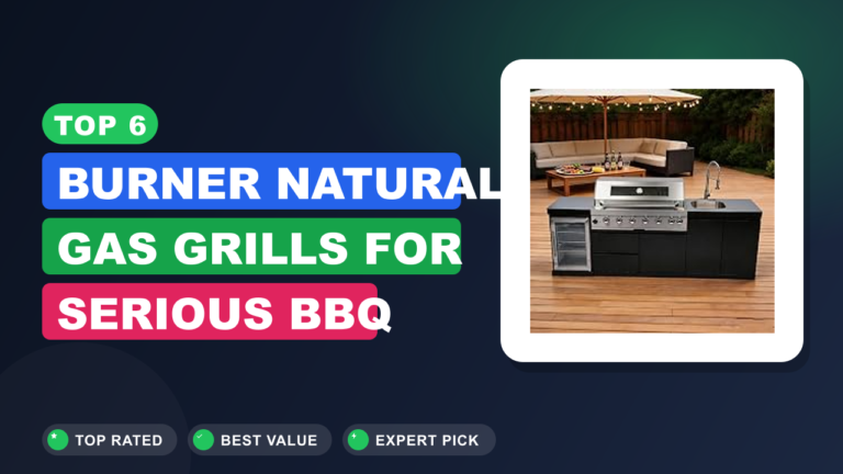 Top 6 Burner Natural Gas Grills for Serious BBQ